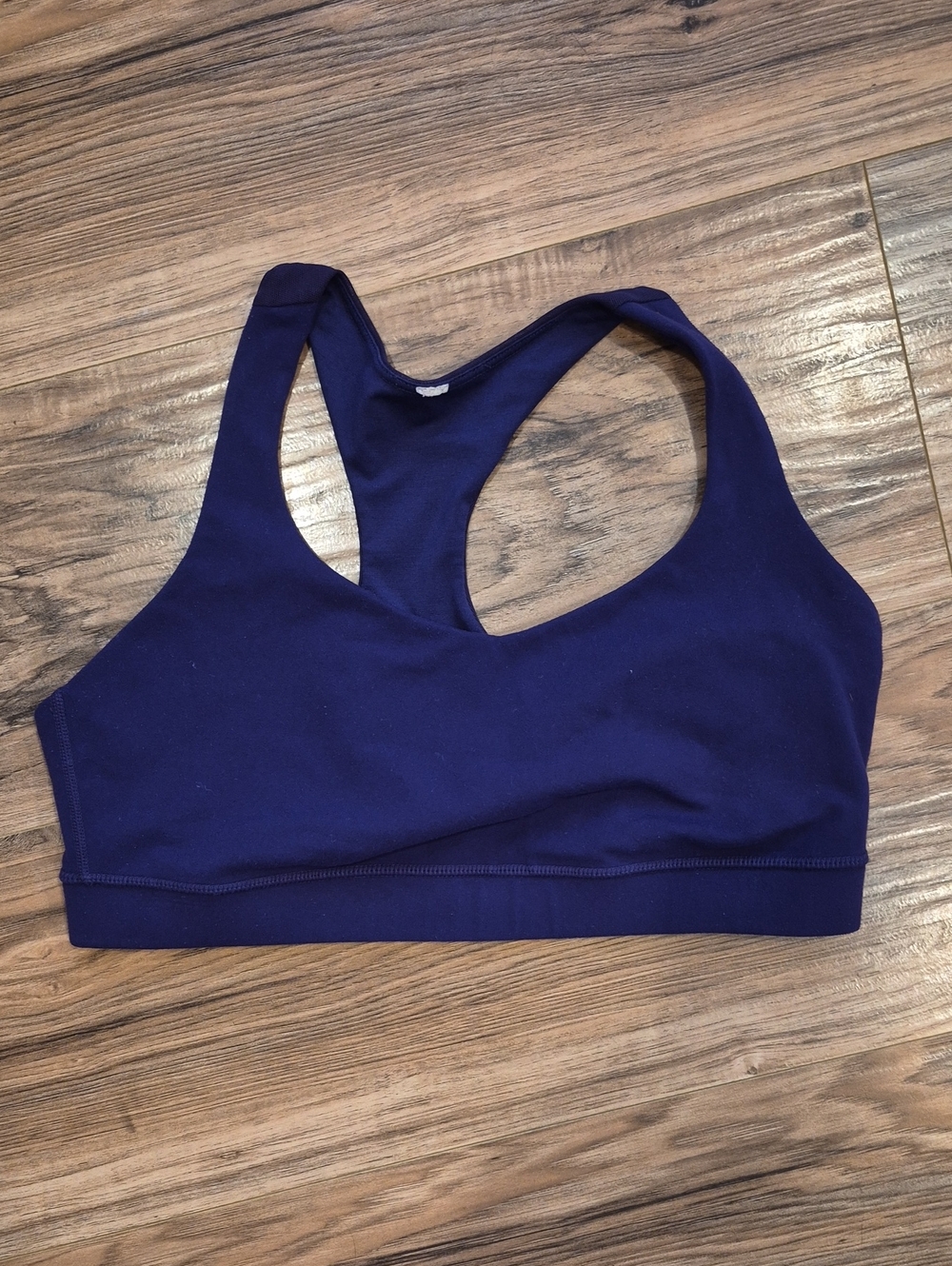 LULULEMON - Size 10 Classic Racerback Sports Bra - Plum Purple